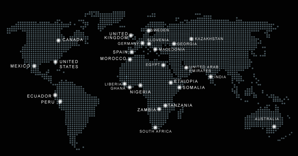 Global Reach Map - Phoenix Global